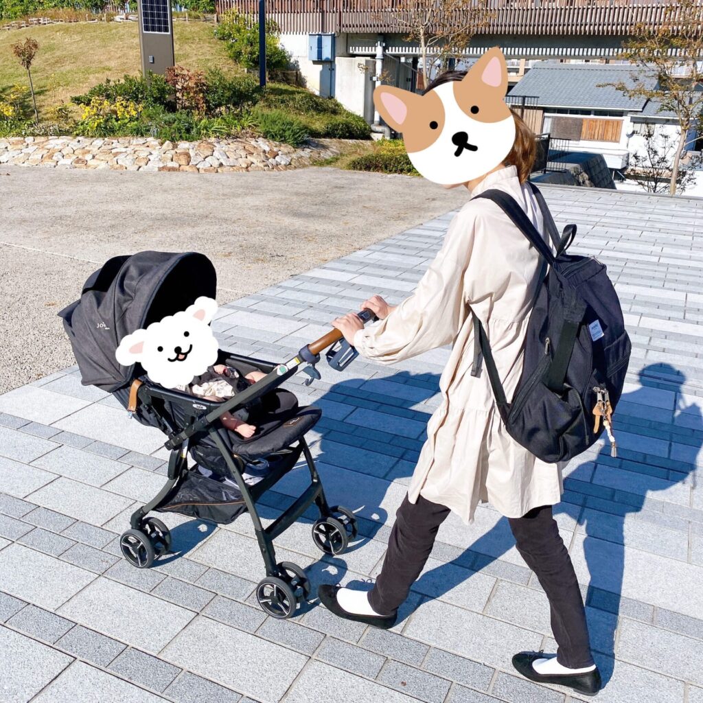 赤ちゃんと草津川跡地公園（de愛ひろばお散歩